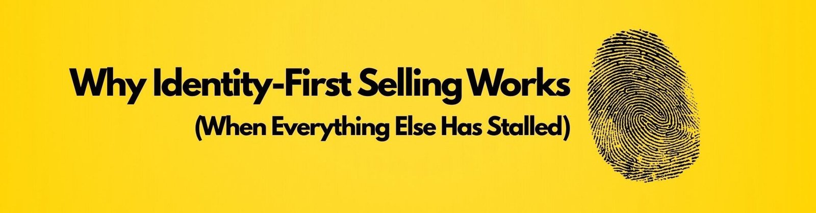 why identity first selling orks